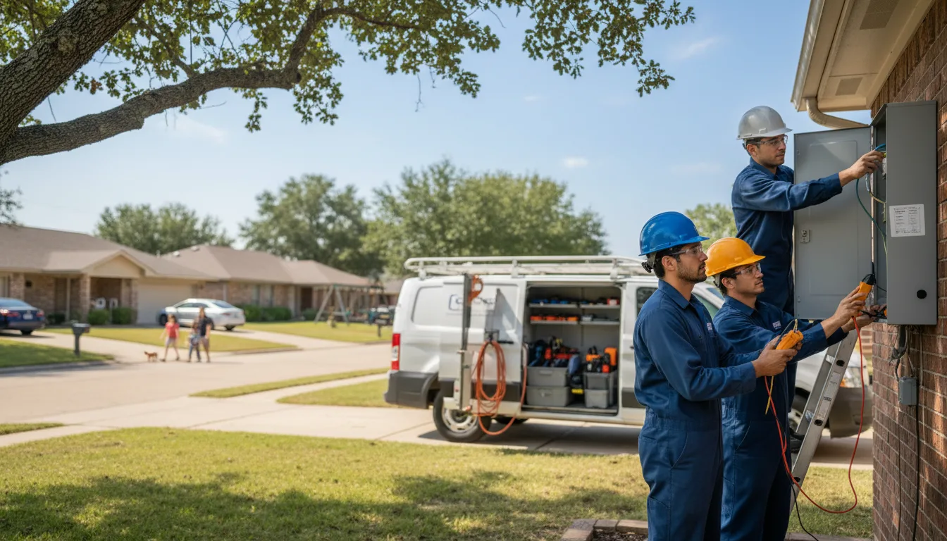 Certified electrician providing emergency electrical services in Port Haywood, VA